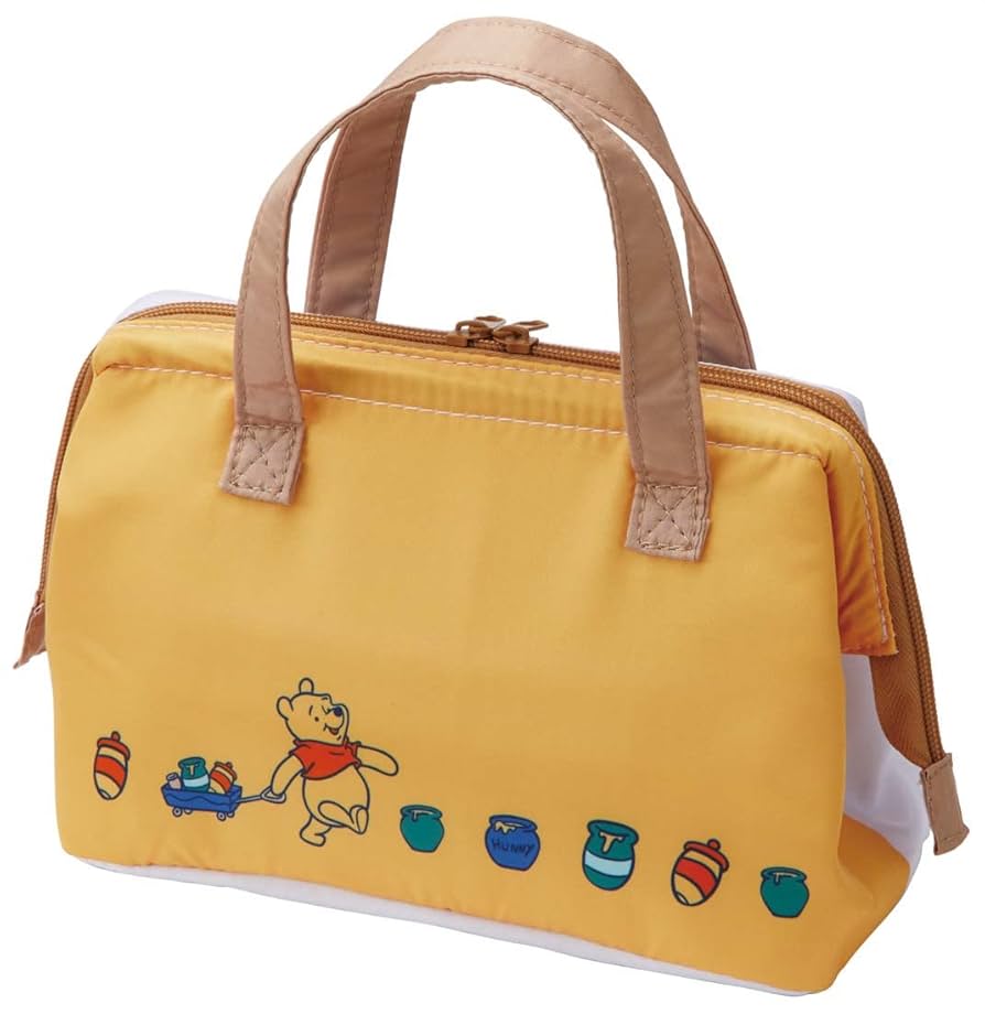 Amazon｜スケーター 保冷 がま口 ランチバッグ ディズニー くま